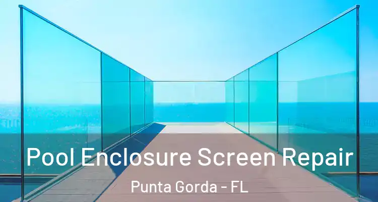  Pool Enclosure Screen Repair Punta Gorda - FL